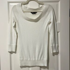 BCBG Maxazria Wide Neck Sweater